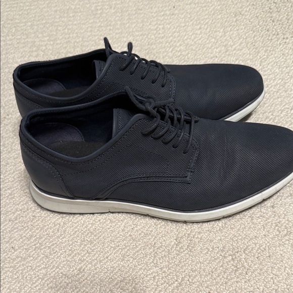 Alfani Dark Gray Lace-Up Oxfords - Picture 4 of 4